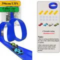 Funda para 4 coches de 13 pies, color azul