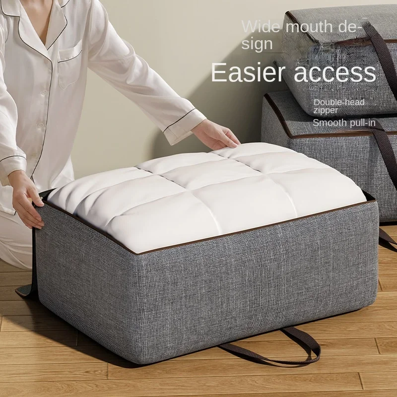 Waterproof Oxford Cloth Storage Bag Organizer Moisture Dust Proof Proof Organizer Big Capacity Quilt Clothes Blanket Storage Bag