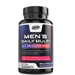 Men's multivitamins - multiple vitamins A, C, D, E, B, lycopene, zinc, calcium, etc. - energy, immune,and overall health support