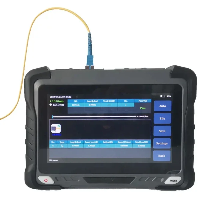 ST3200H OTDR Optical Fiber Test SM MM OTDR Remote Control