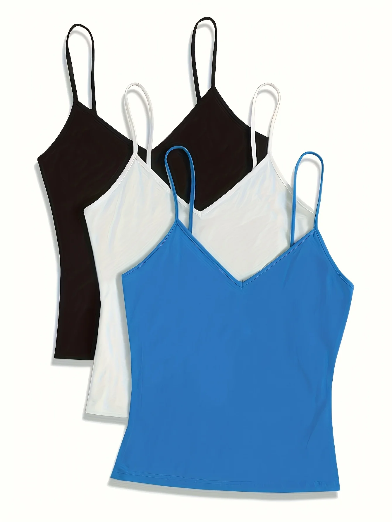 

Hot-selling women's solid color casual suspender vest in Europe and the United States