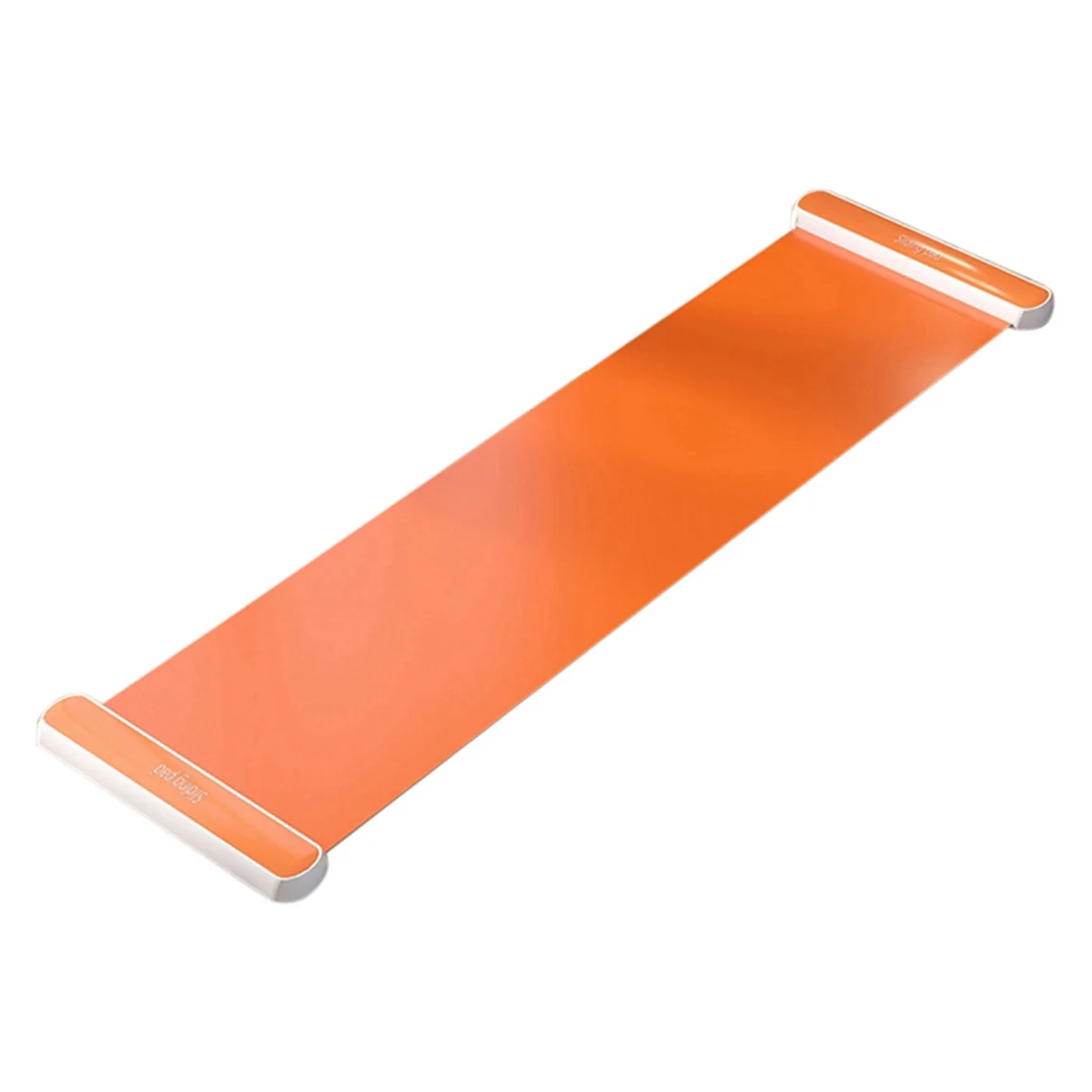 N84R Yoga Sliding Mat Indoor Sport Speed Skating Training Board Mat Ice Hockey Roller Skating Leg Exercise 180cm Orange