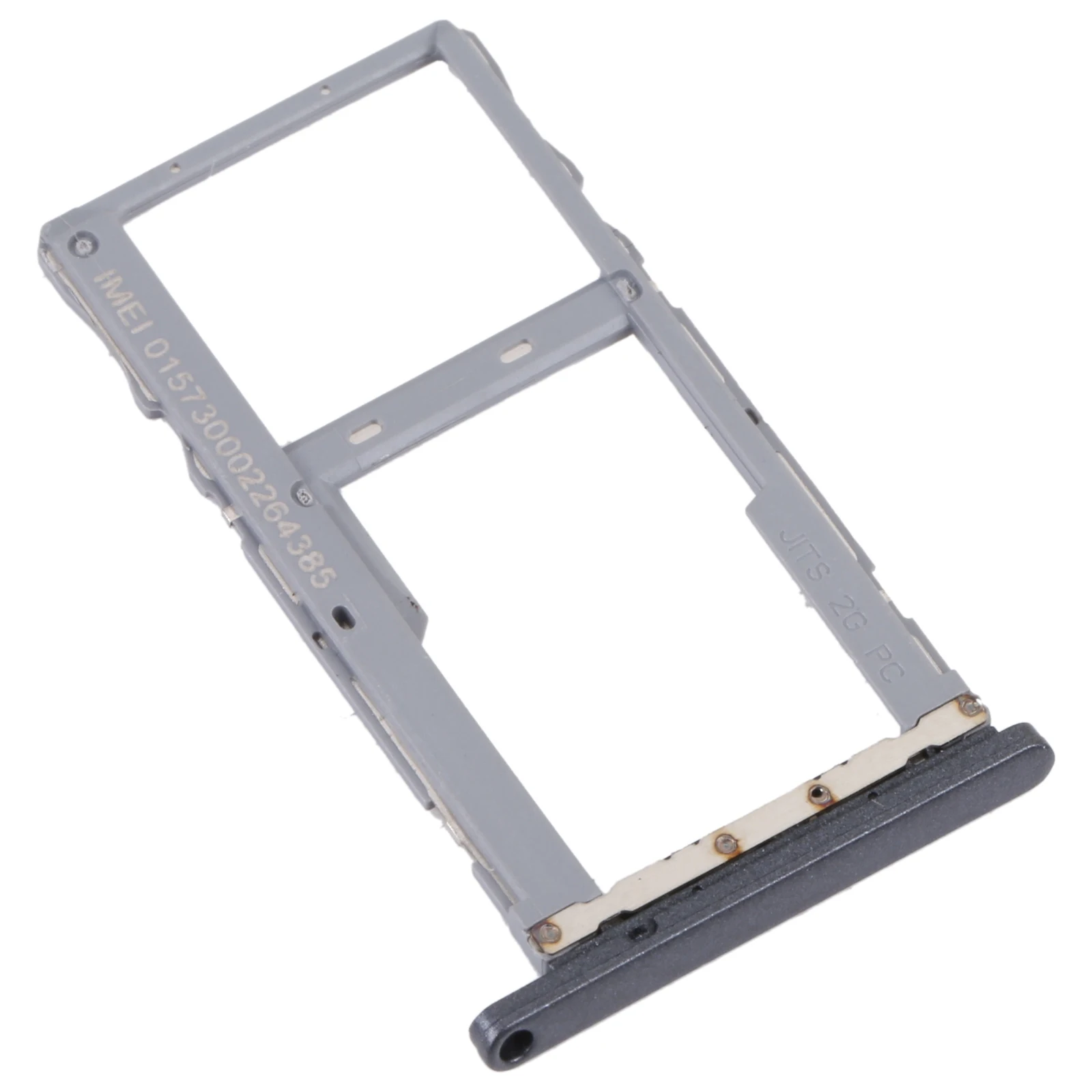 SIM Card Tray + Micro SD Card Tray for Alcatel 3L 2020 SIM Card Holder Drawer Phone Replacement Part