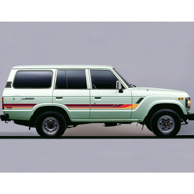 

Car Vinyl Sticker FOR TOYOTA LAND CRUISER J60 Body Exterior Decoration Personalized Custom Fashion Sports Cast Decal