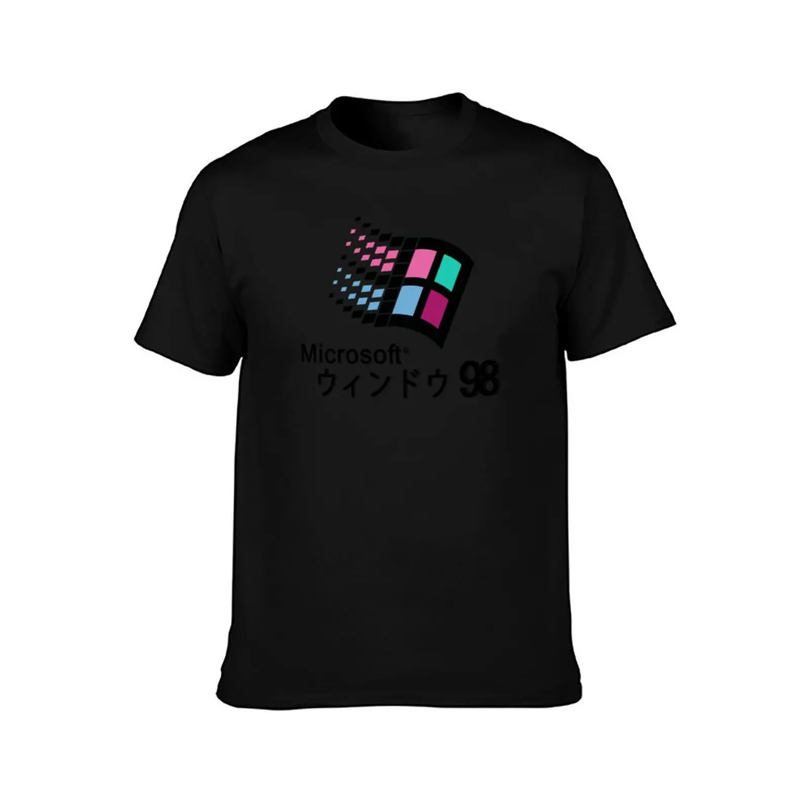 Microsoft Windows 98 Vaporwave T-Shirt Holiday Lightweight T-Shirt