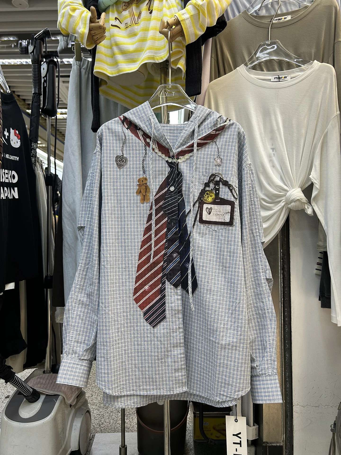 

Fall 2025 Hooded irt Long Sve Women's Midi Loose Faionable Open Cardigan irt Trendy Korean Sle Breathable