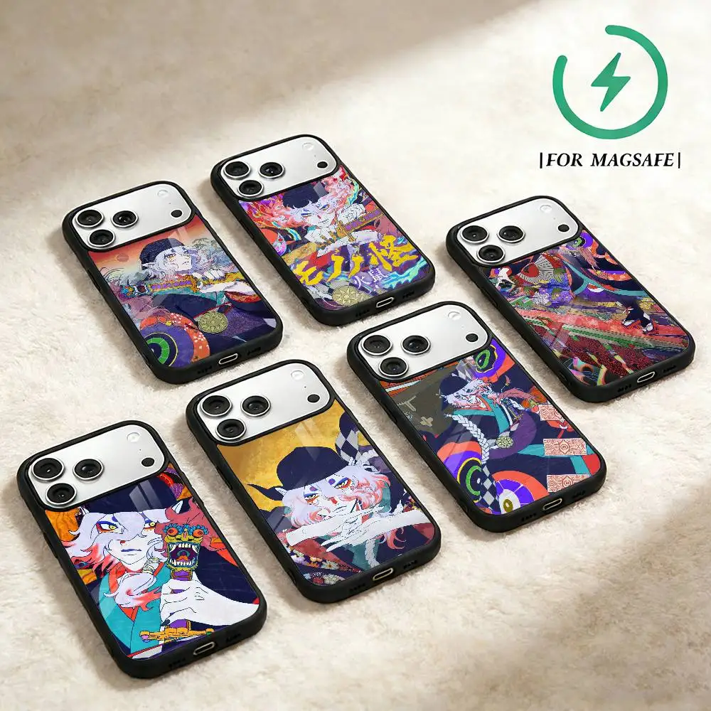 

M-Mononoke chapter the ashes of rage Phone Case For iPhone 17,16,15,14,13,12,Plus,Pro,Max For Magsafe Magnetic Wireless Charge