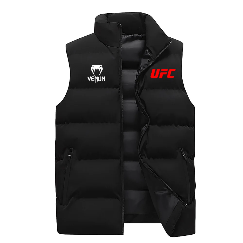 

New 2026 UFC GYM Men's Stand-Collar Warm Coat Jacket2025 New UFC GYM Men's Stand-Collar Warm Coat Jacket