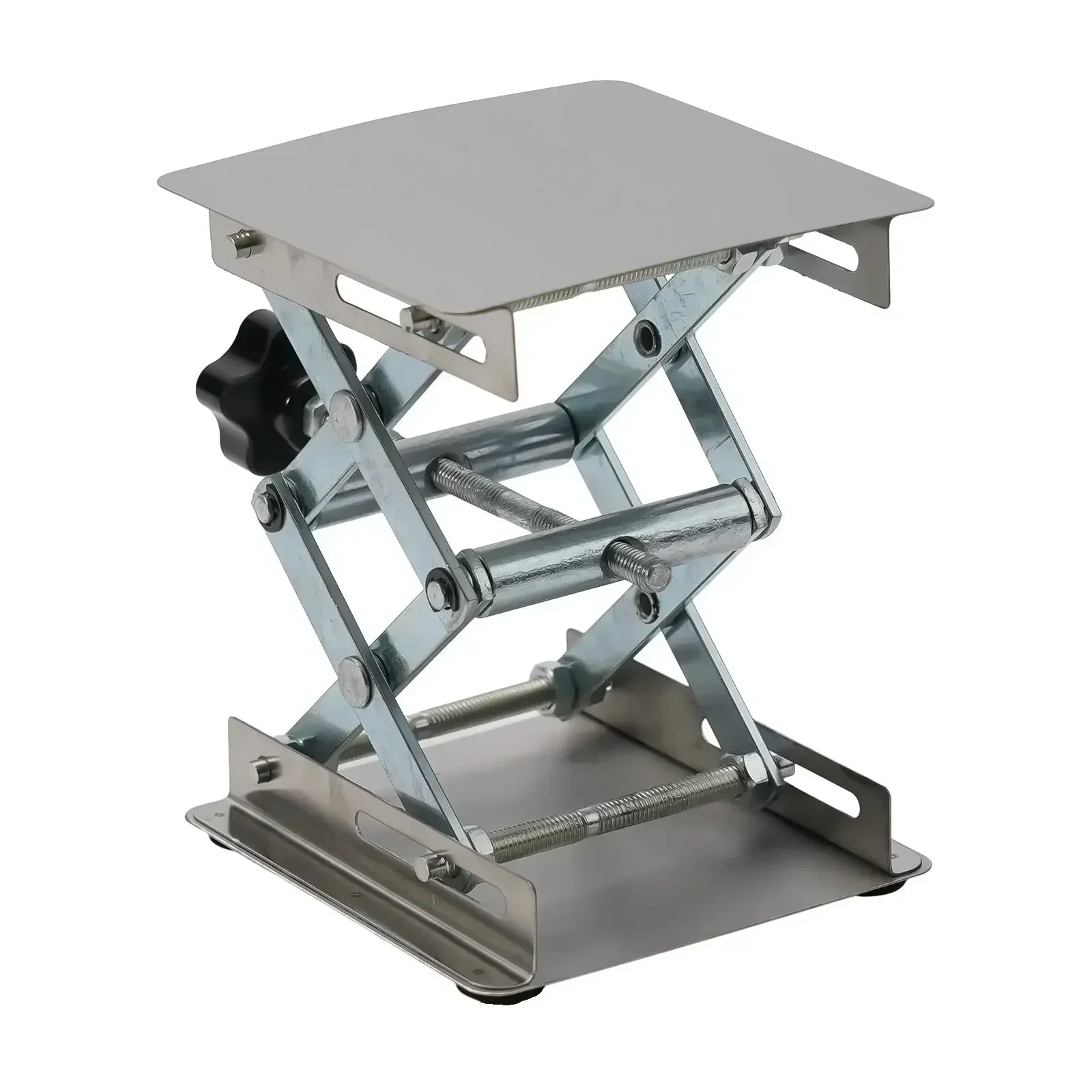 Durable Stainless Steel Lift Table Manual Height Adjustment For Woodworking And Industrial Tasks (110 130 Characters)