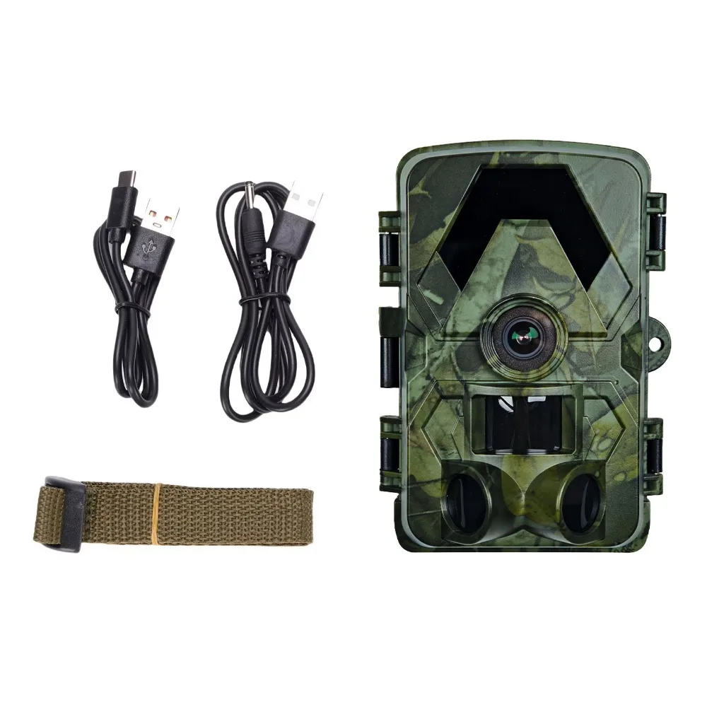 

IP66 Waterproof Outdoor Infrared Trail Camera 120° Wide-Angle Camouflage 5K HD Motion Activated Camera Support 128G
