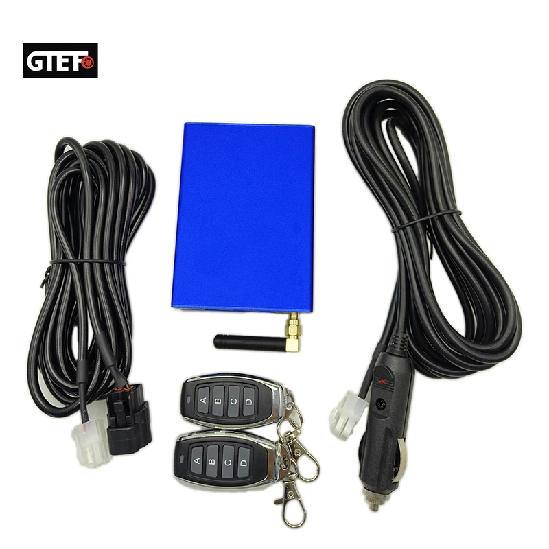 GTEFO Car Exhaust Pipe Valve Electric Kit Universal Multi-angle Mode 51 60 63 70 76MM Controller Device Remote Kit