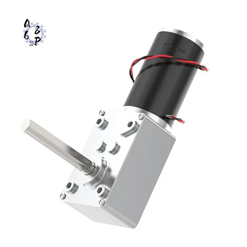 

A68P-5840-31ZY Copper Worm Gear Reducer Motor 12V Self-Locking Motor 470RPM For Electronic Engine
