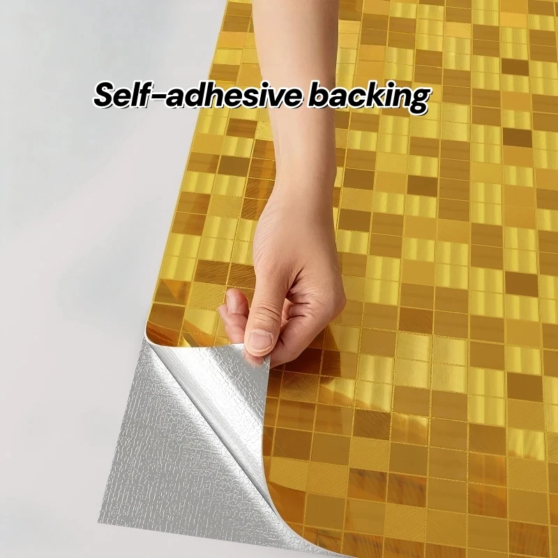 Papel tapiz de textura metálica de espuma de 3M x 40cm para revestimiento de paredes, pegatinas de pared autoadhesivas gruesas impermeables, decoración del hogar