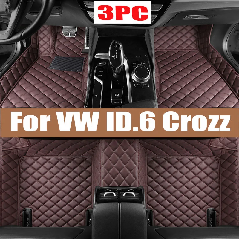 

Car Floor Mats For VW VW ID.6 Crozz 2021 Custom Auto Foot Pads Automobile Carpet Cover Interior Accessories