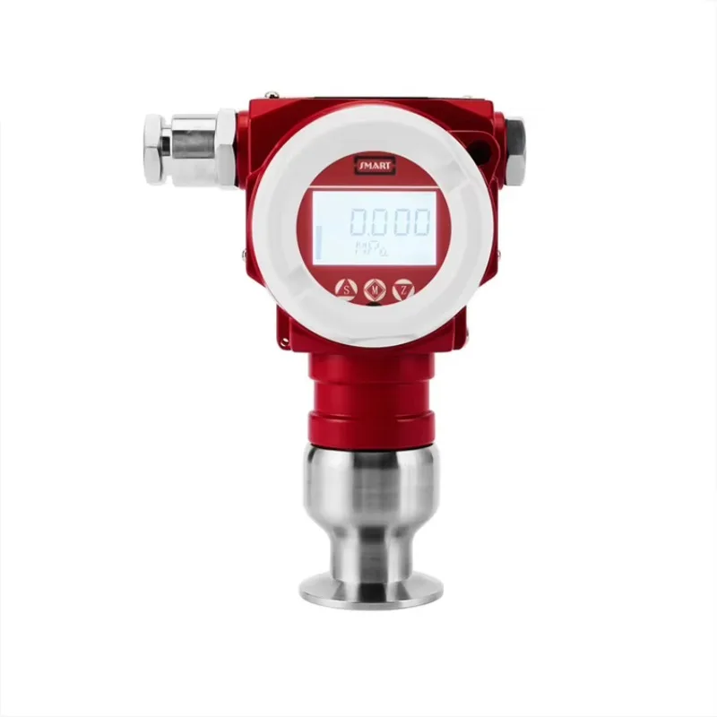 SMP858-TST-H Clamp Mounted Flush Diaphragm Pressure Transmitter