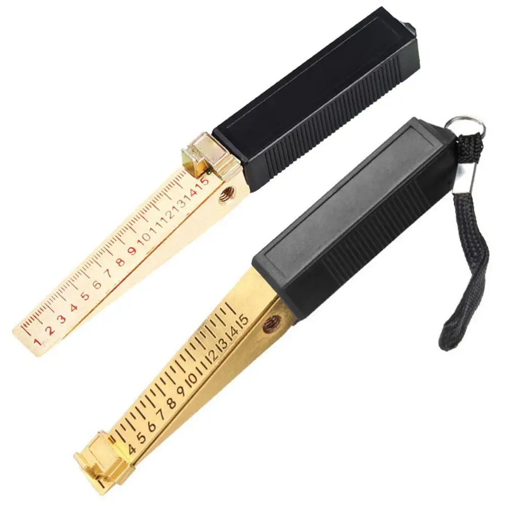 0.2/0.5mm Wedge Shaped Vernier Feeler Gauge Inspection Flatness Measuring Tools for House Engineering