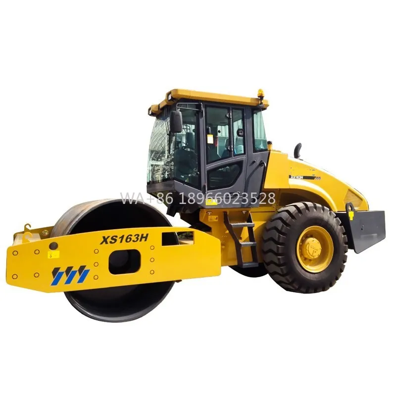 Chinesische 14T Single Drum Vibration Road Roller XS143J Bodenverdichtungsausrüstung mit Ersatzteilen