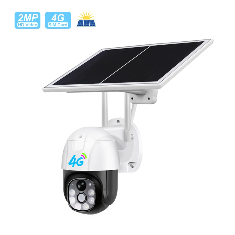 

PLI-10 Solar Wireless Camera Closed Circuit TV Two-Way Audio IP66 Waterproof Night Vision