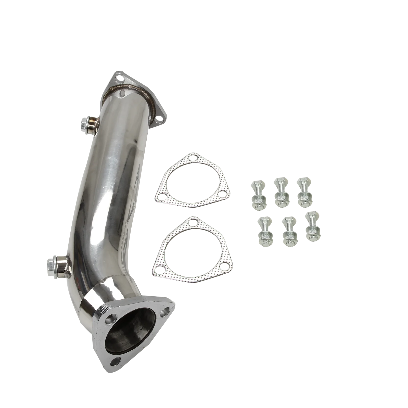 Downpipe Exhaust Converter Piping For 97-05 AUDI A4 B5 B6/VW PASSAT 1.8T/L