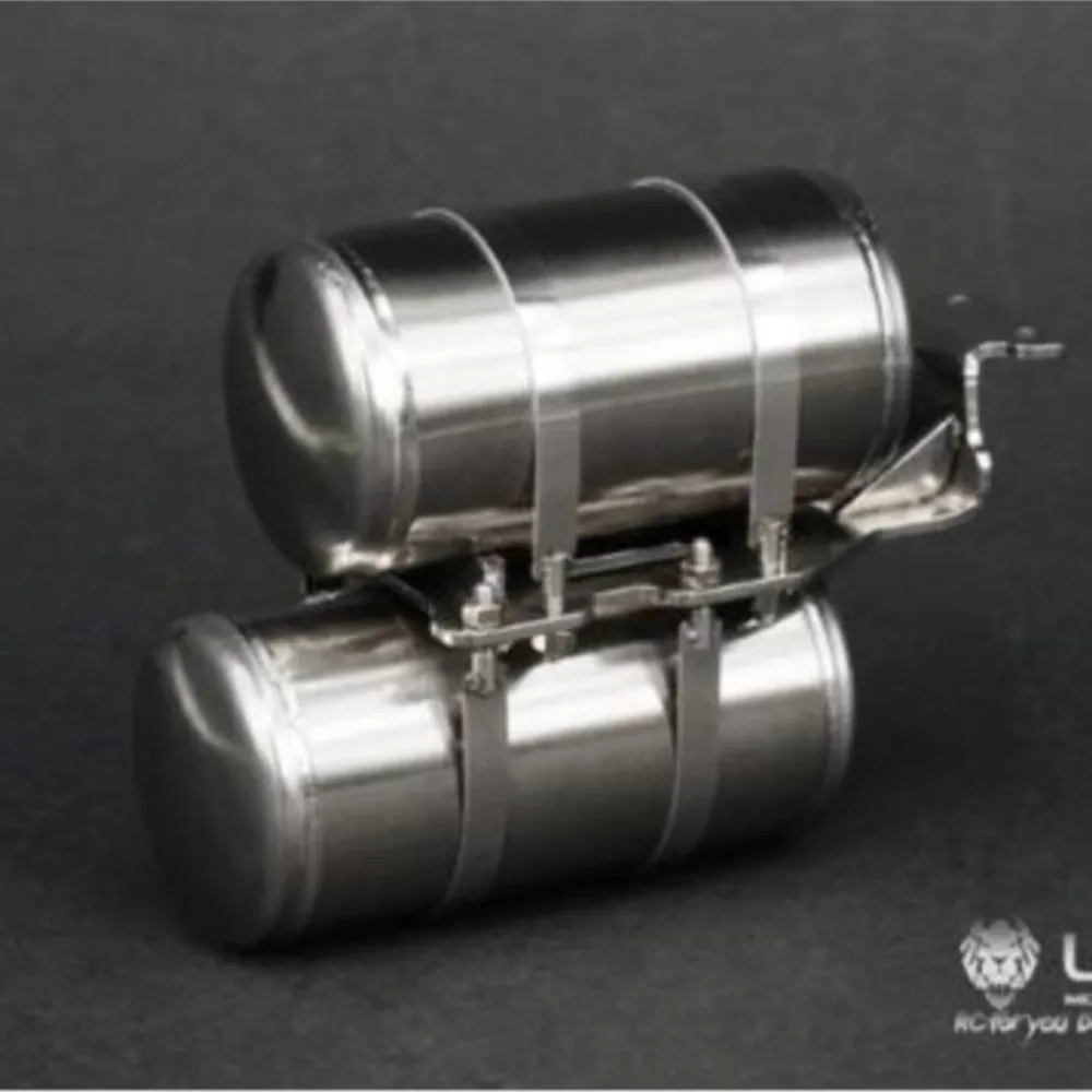 미국 재고 예비 LESU 1/14 금속 에어 탱크 RC DIY 타미야 3348 트럭 덤퍼 원격 모델 차량 공압 시스템 액세서리