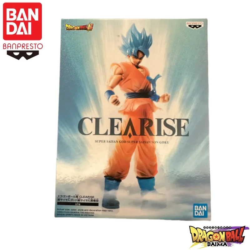 

В наличии Bandai Original Banpresto Dragon Ball Clearise Son Goku Фигурка Модель Куклы Совершенно новая фигурка в штучной упаковке