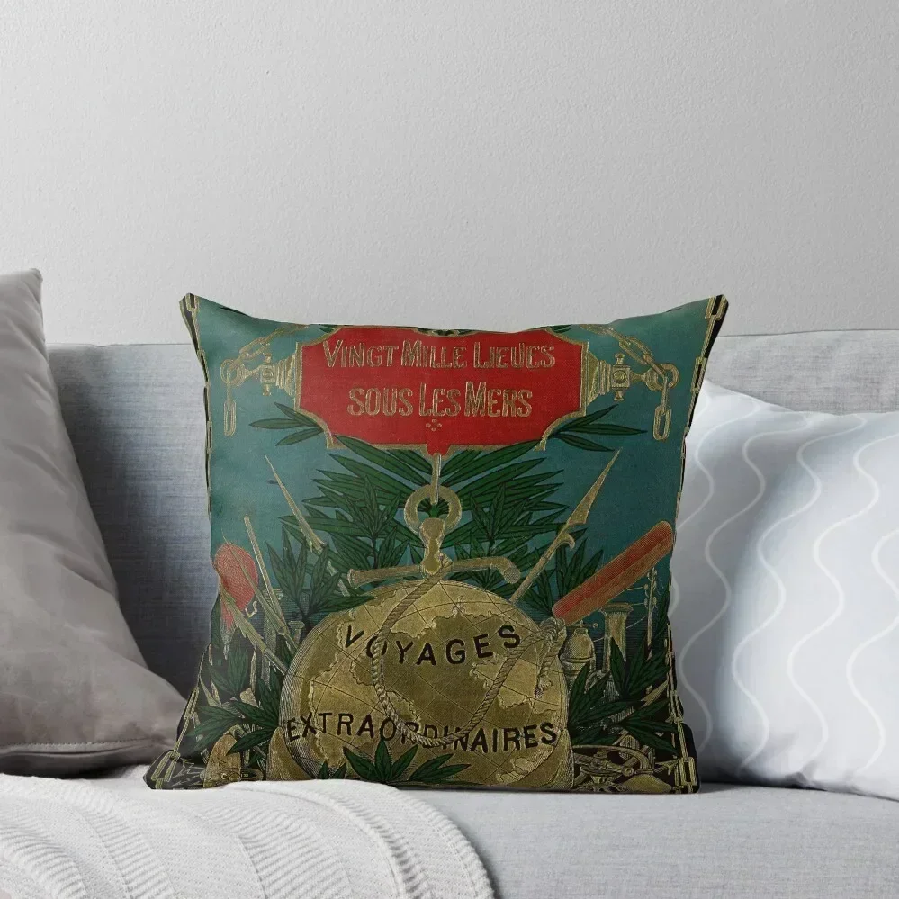 

Jules Verne Extraordinary Voyages Throw Pillow home decor items Cushions For Decorative Sofa pillow