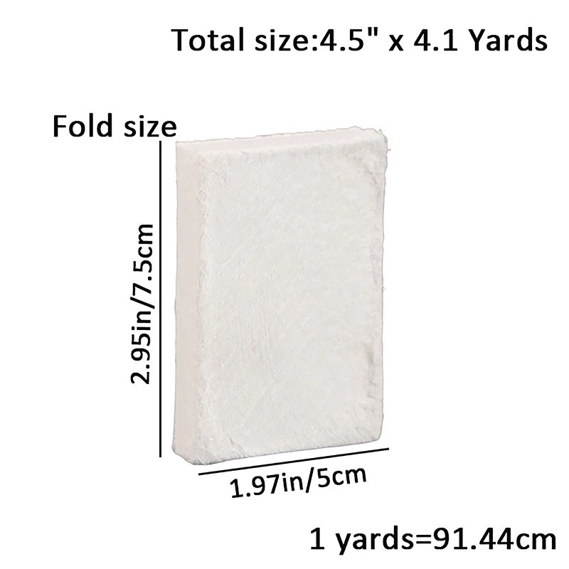 1pc 4.5 "x 4,1 yards wesentliche Erste Hilfe und stoppen Sie das Blutung sset Nashorn z-gefaltete komprimierte sterile Gaze für Notfall wunde