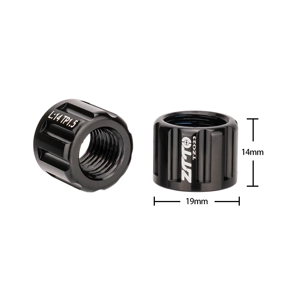 Thru Axle for MTB Road Bike, Shaft Skewers Cap, Wheel Axis Endcap Pitch 1.0mm 1.5mm 1.75mm Thru Axle Nut, 12mm, 15mm