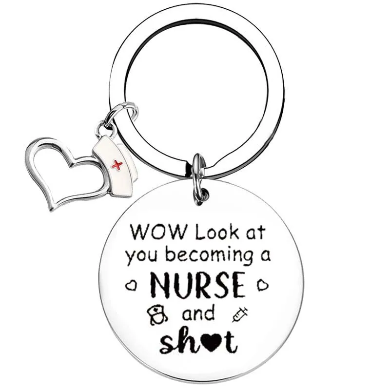 Nurse Graduation Gift Keychain Pendant Small Gift For Nurse Small Souvenir