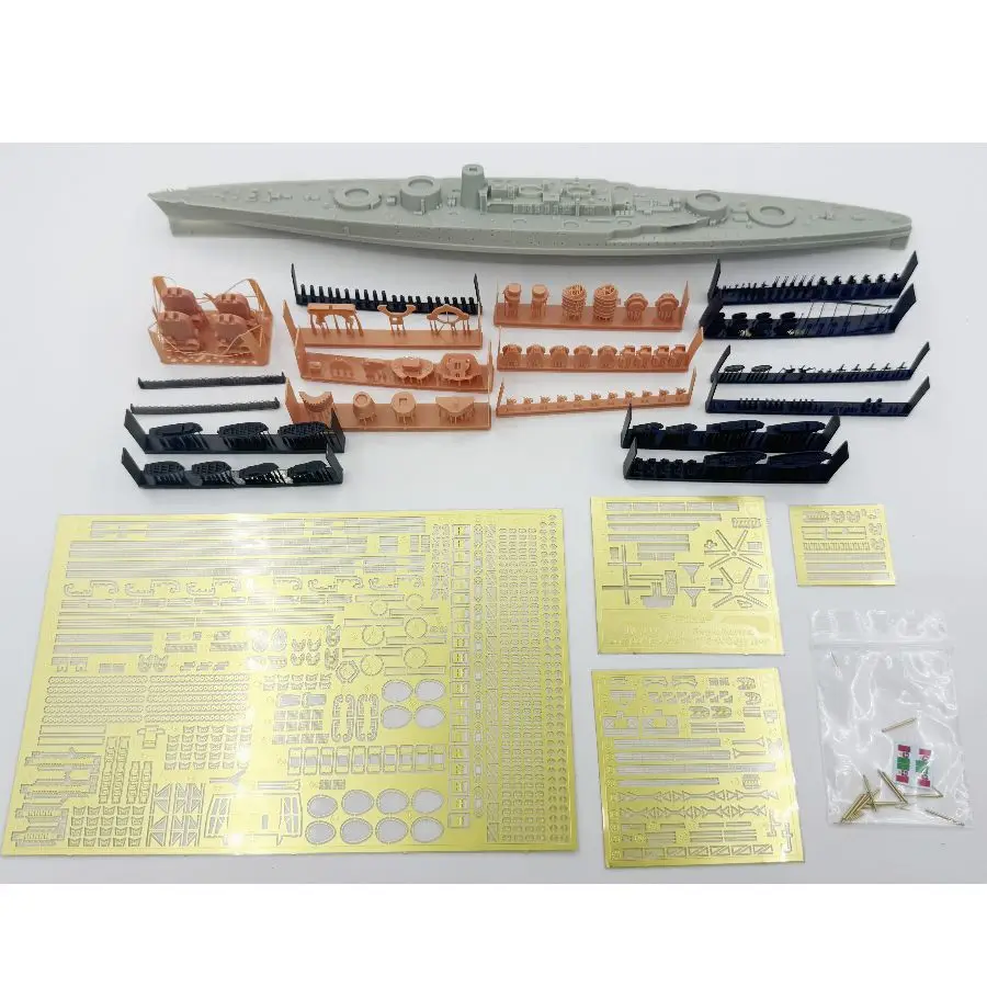 انتصار البحرية الإيطالية جوليو سيزار سفينة حربية TM70014WL 1/700 1940-نسخة الخط المائي