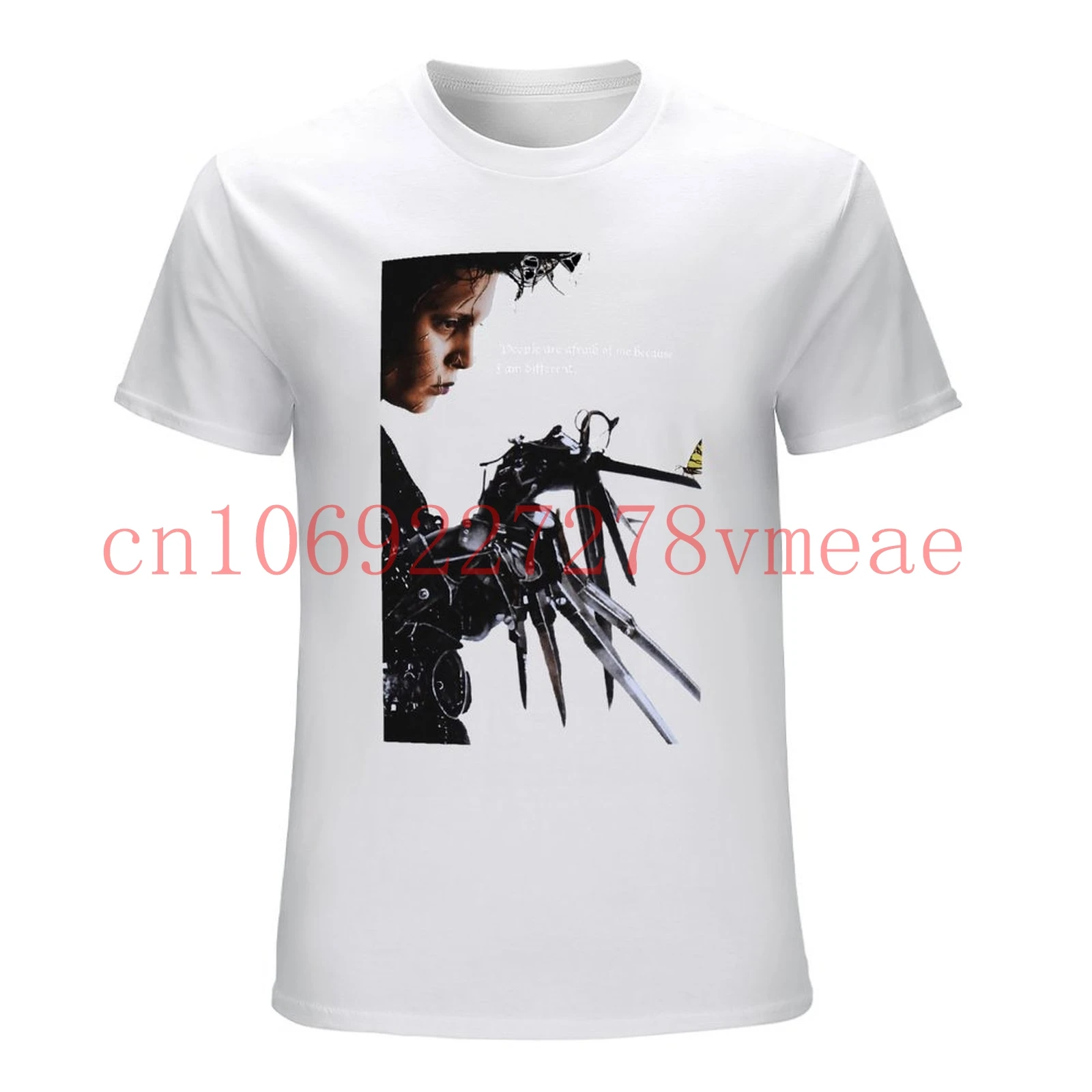 I am Different Edward Scissorhands Johnny Depp Winona Ryder Movie Winter Gifts Funny Mens Womens Girls Unisex T-Shirt