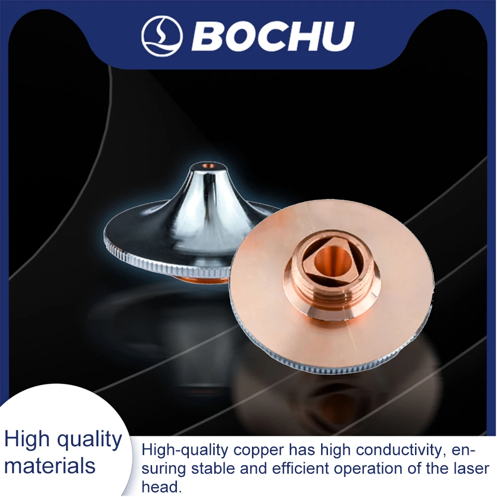 10 Stück BOCHU Original Laserdüsen SP-S SP-F BC Druckverstärker BOCI Laserschneiddüse für BOCHU BLT 2D Laserschneidkopf – Detail 5