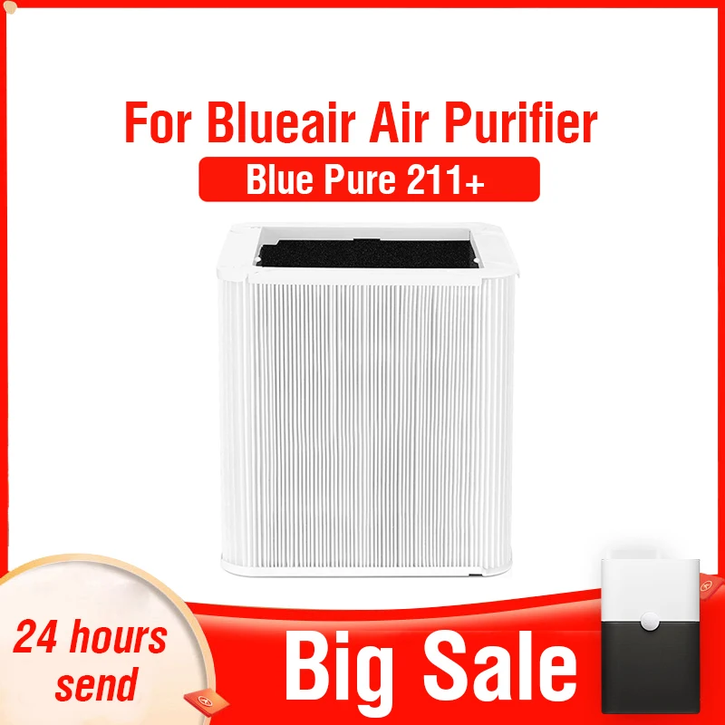 

Для Blueair Blue Pure 211 + Hepa-фильтр Фильтр с активированным углем Для Blueair 211 Фильтр Blueair Joy 211 + фильтр