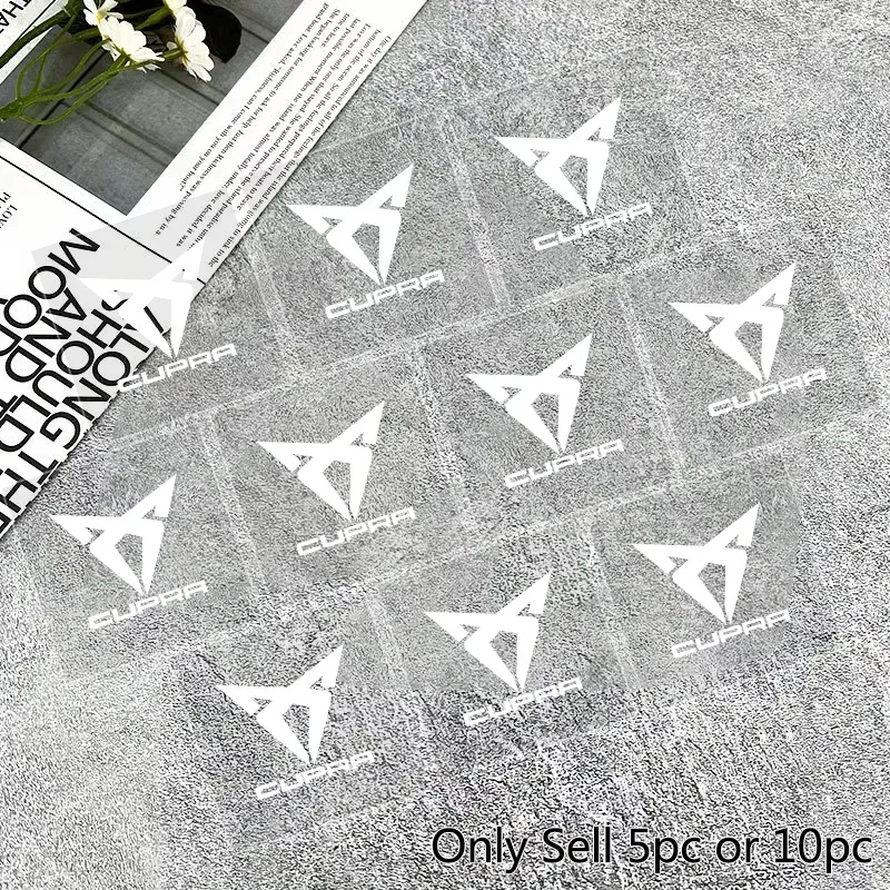 5/10pcs Car Metal Emblem Stickers Decor Decals Accessories For SEAT Cupra FR Leon Arosa Tolendo Exeo Raval valve core Keychain