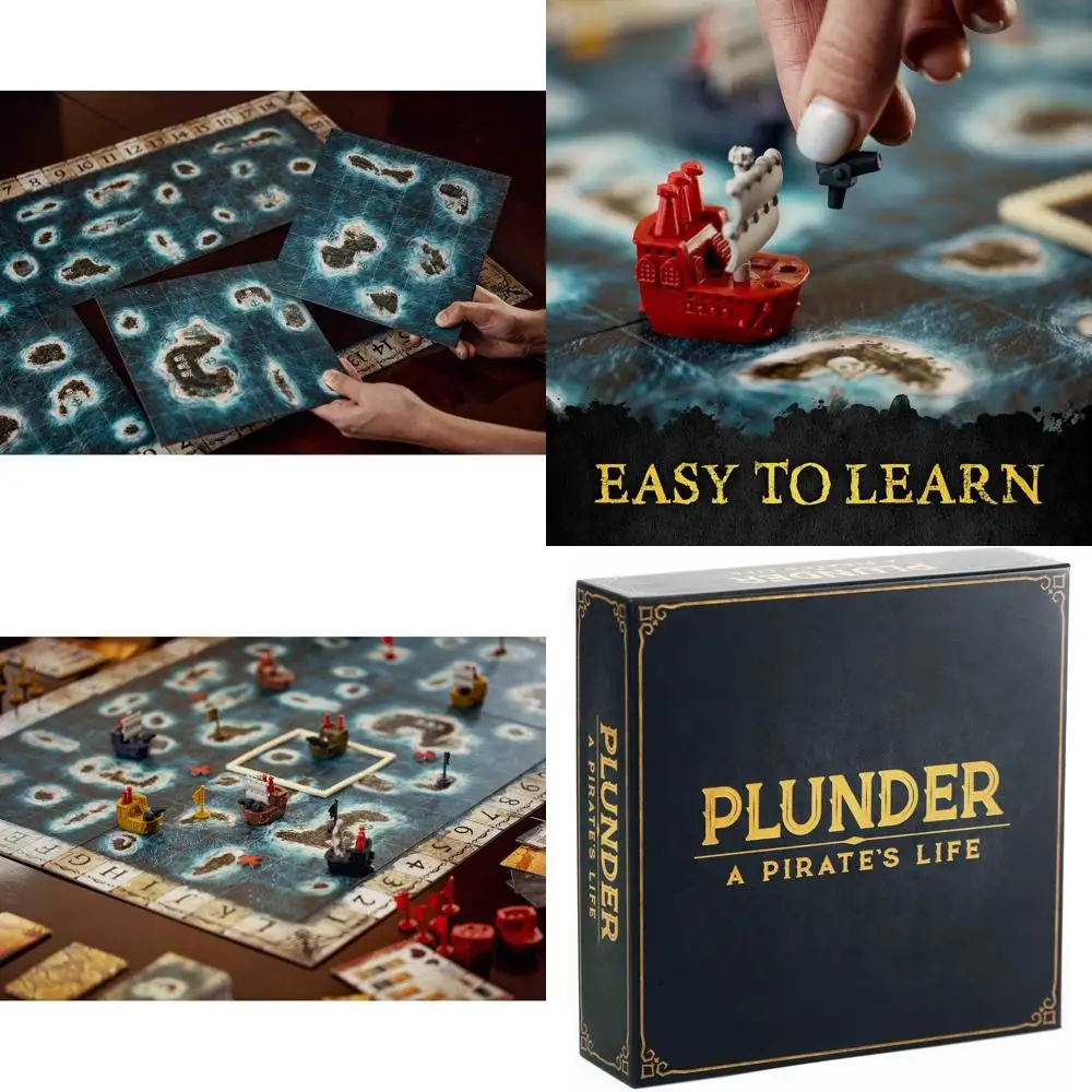 

Strategic Board Game for Families - Ages 10+ - 2-6 Players - Exciting Night Game