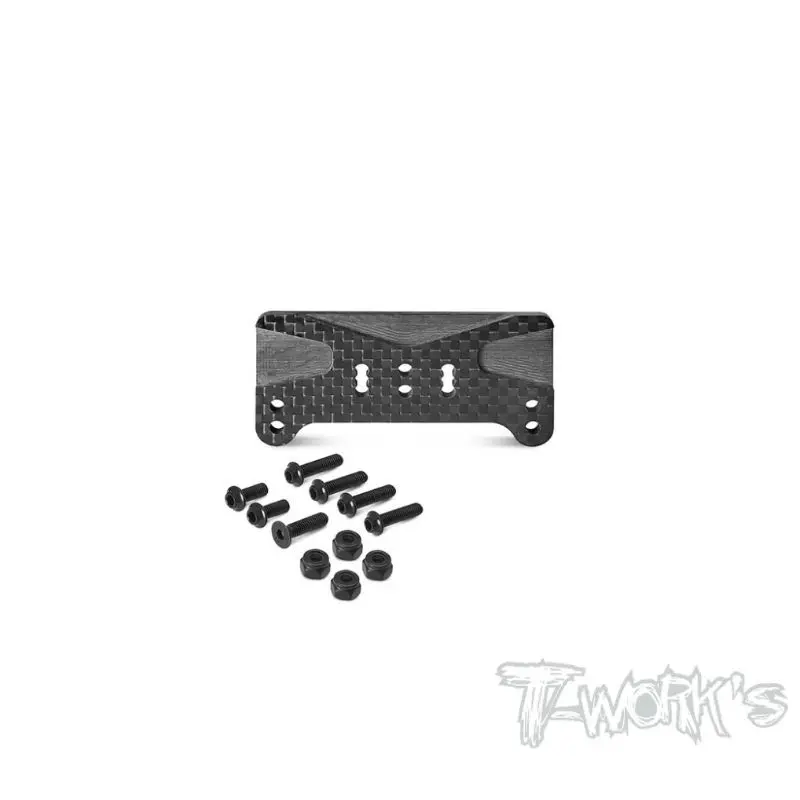 

Оригинальный адаптер для крепления на переднюю часть корпуса из углеродного волокна T Works TO-319-MBX8T (для Mugen MBX8T) Rc Tool