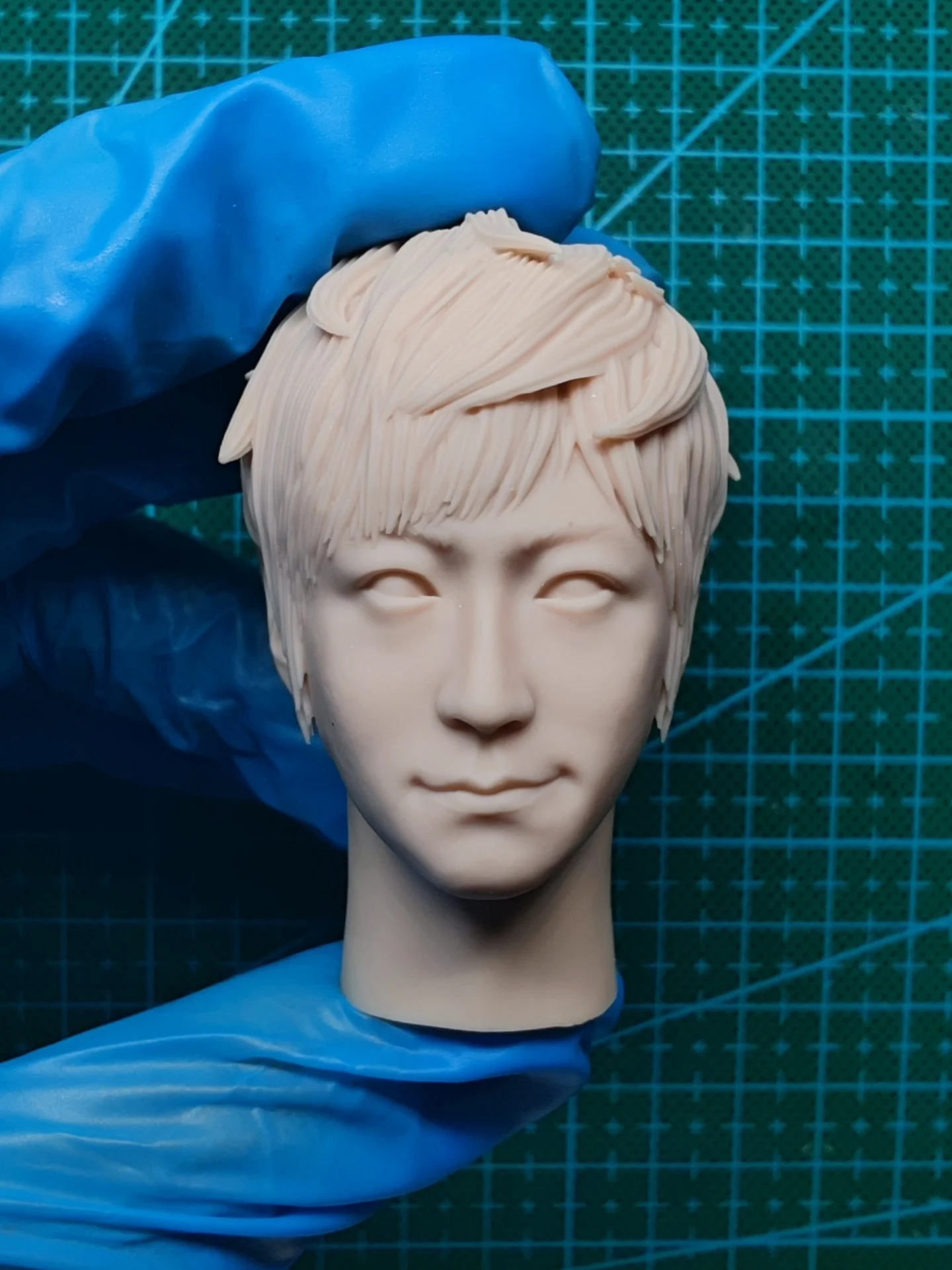 

Dolls 1/6 Scale Asian Singer Ashin Head Sculpt Model For 12 inch Action Figure Diy Unpainted Head Sculpt No.027