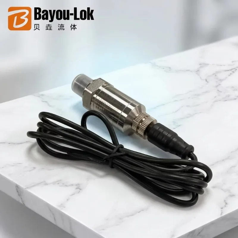 Valve Fitting 0-4000psi IP65 Waterproof Aviation Plug Pressure Transmitter DC24V 4-20mA 0.5%FS High Precision SUS316 Pressure