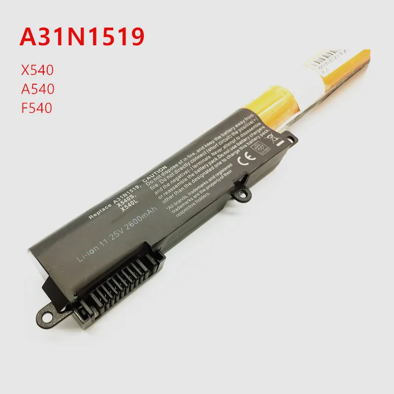 

A31N1519 Laptop Battery for ASUS X540 X540L X540LA X540LJ X540LJ X540SA X540SC X540YA A540 A540LA F540 R540S R540SA