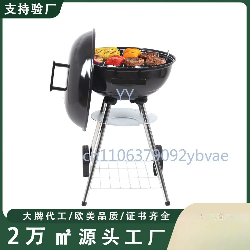 

Outdoor Charcoal Barbecue Grill - Portable Apple Stove (3/4 Feet) | American BBQ Camping Grill (Spot Cross-Border)