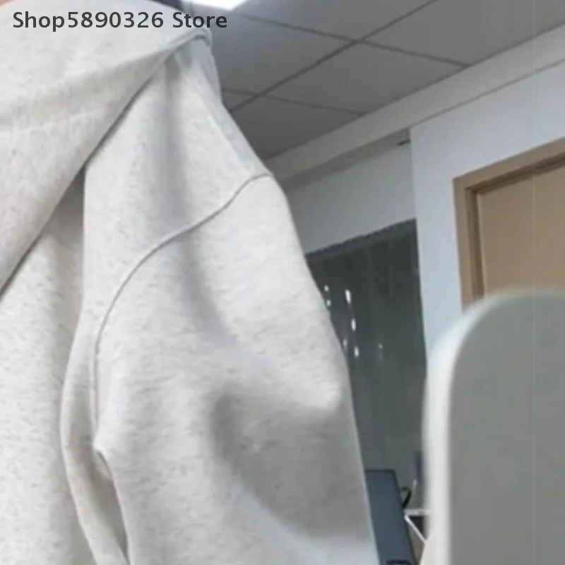 

Осень-зима 2022, новый пуловер в стиле ретро с v-образным вырезом, толстовка для женщин, свободный дизайн, утягивающая универсальная повседневная темпераментная куртка