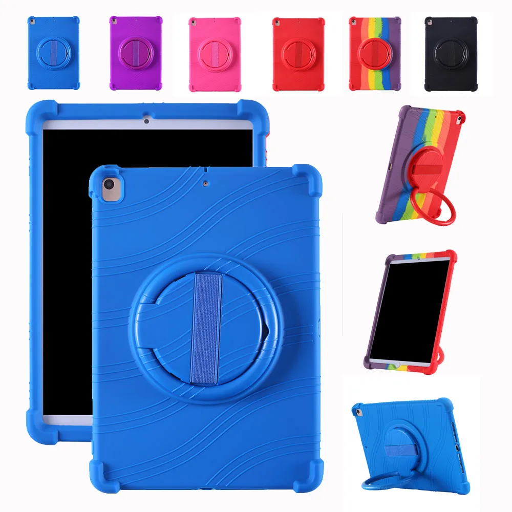 Shockproof Case For Lenovo Tab M10 plus 3rd Gen Qitian K10Pro K10C E10C Xiaoxin Pad With Rotating Bracket Stand Tablet Cover