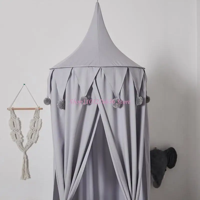 R6FD Trẻ Bed Canopy cho phòng ngủ Mái vòm tròn cho trẻ