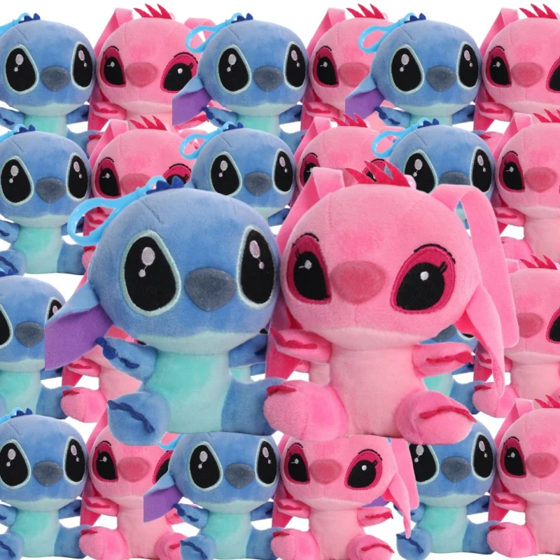 ตุ๊กตาสติทช์จากดิสนีย์ น่ารัก ลายการ์ตูนลิโลแอนด์สติทช์ จี้ห้อยขนาดเล็ก ของเล่นตุ๊กตาขนนุ่ม 4 นิ้ว 10 ซม. พวงกุญแจตุ๊กตาขนนุ่ม ของขวัญคริสต์มาสสำหรับเด็ก 10 ชิ้น/ชุด