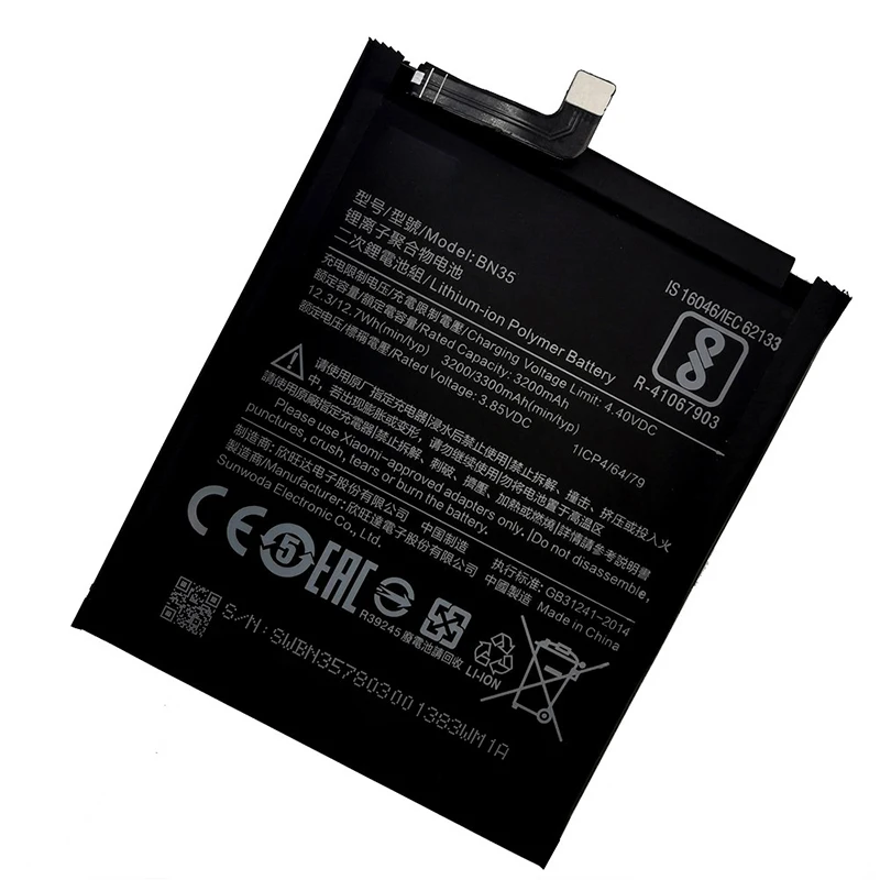 100% Original Phone Battery BN35 For Xiaomi Redmi 5 5.7\