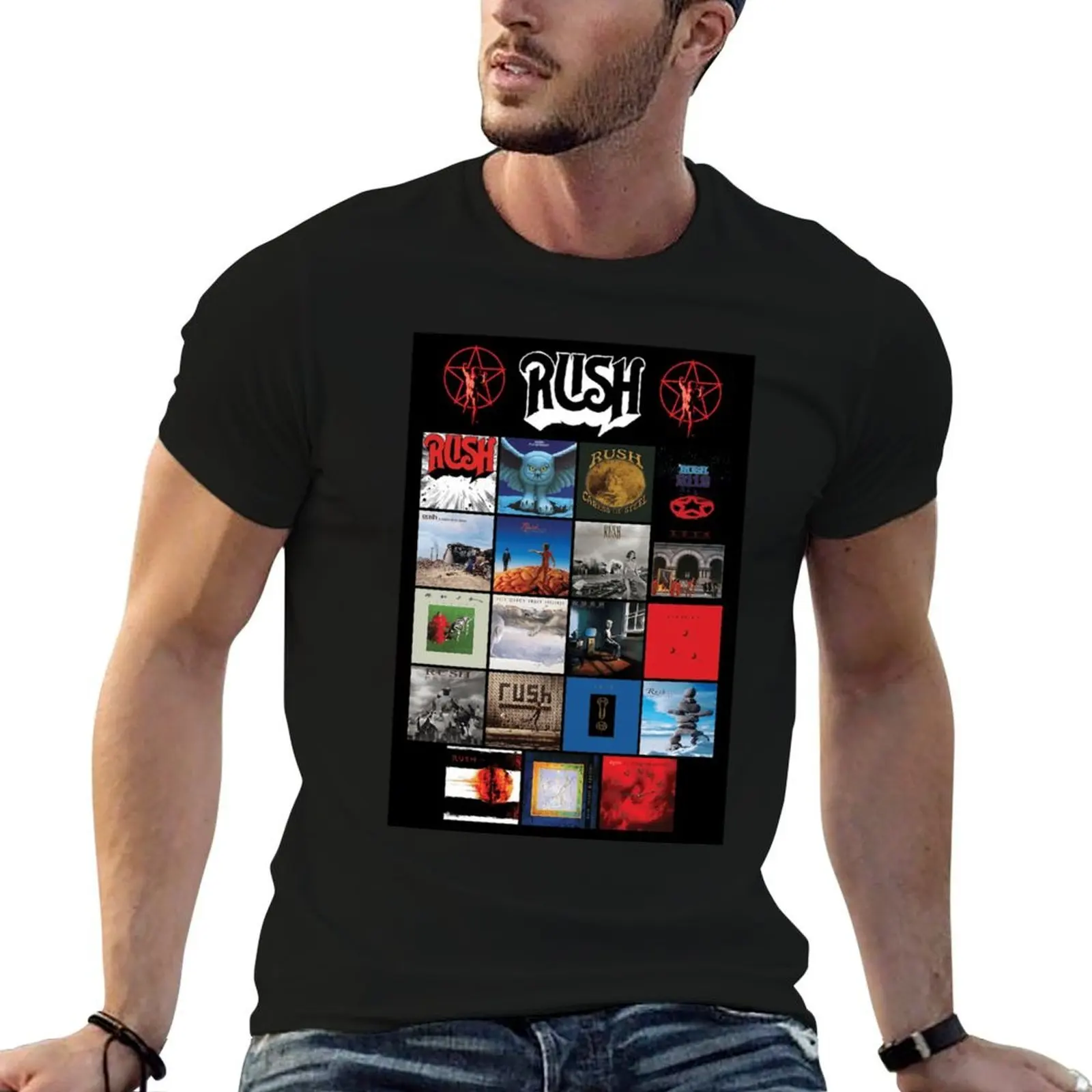 

Rushband T-Shirt funny t shirts man man graphic t shirt T-Shirt