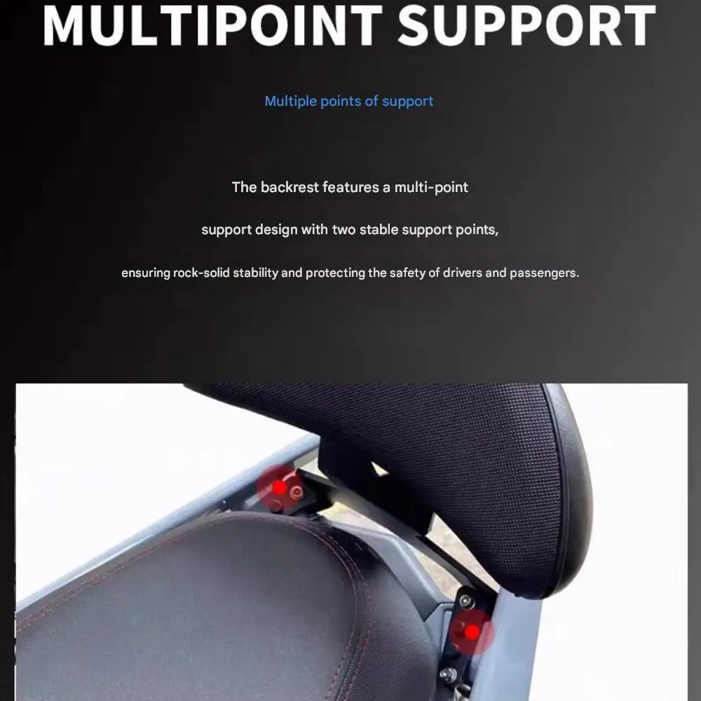 For the SYM Sanyang DRG150/158 generation rear seat backrest, non-destructive installation in the original position is required.