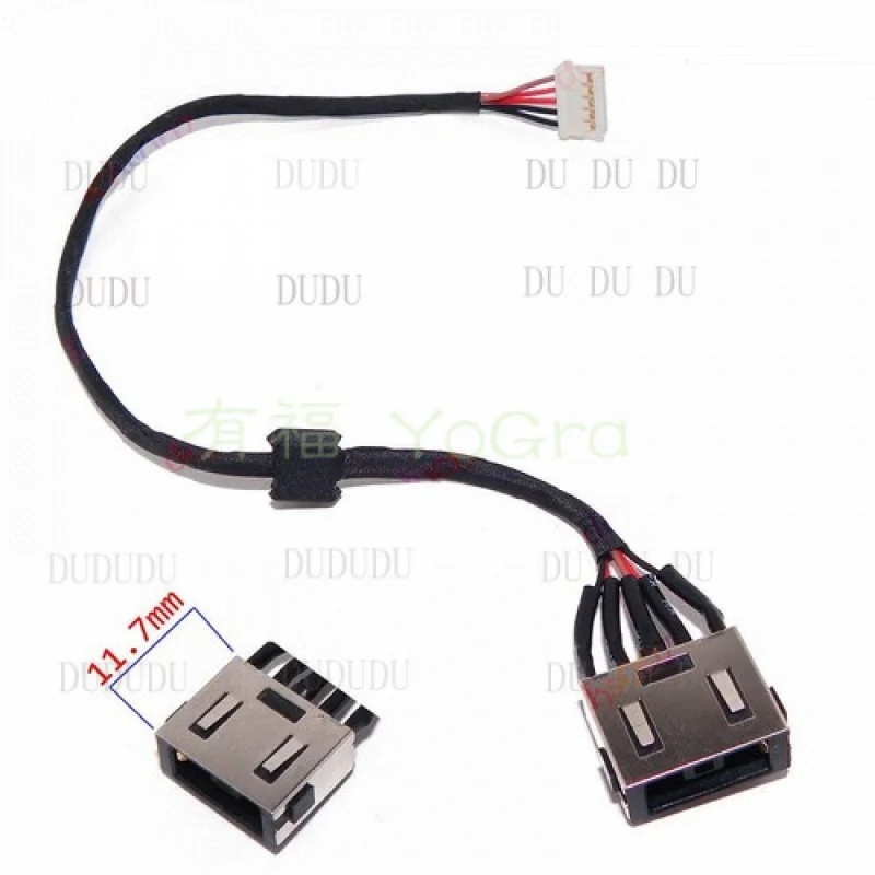 

D DC POWER JACK HARNESS CABLE PLUG For Lenovo Thinkpad T440 T440S T450S