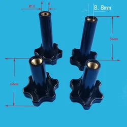 M10 Plastic Screws Black Color 4 In 1 Tight Nuts New Fittings Clamping Bolts YKF Soft Ice Cream Machines Accessories