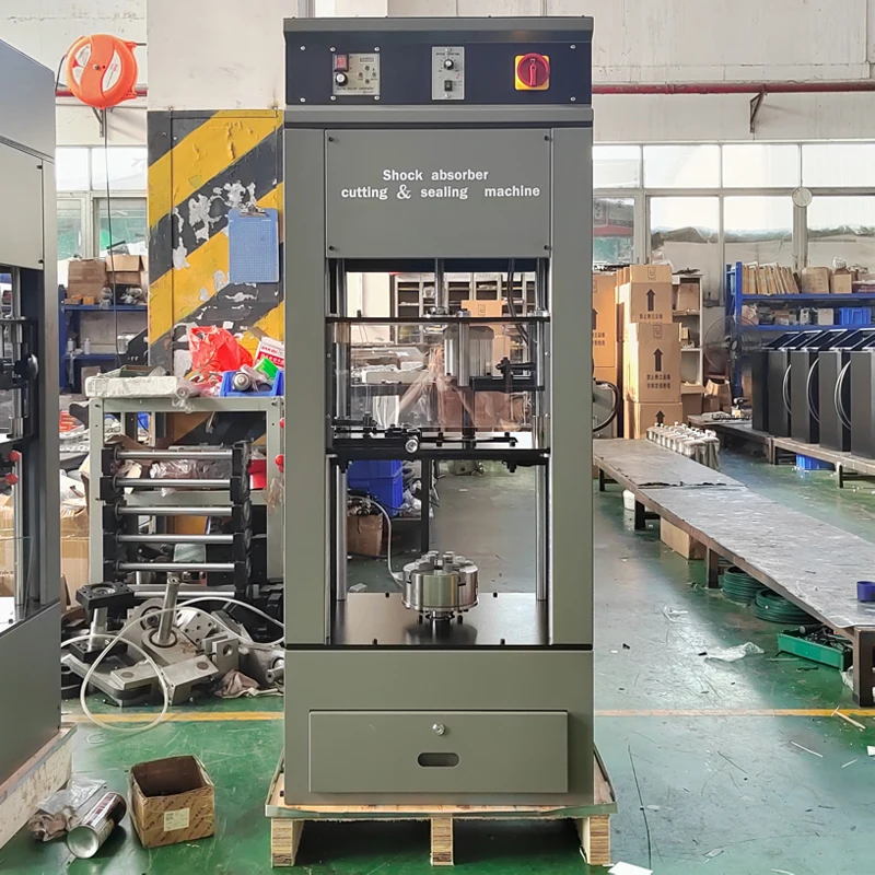 ZC-3518 آلة قطع وختم ممتص الصدمات للسيارات 38-65 مللي متر آلة ختم ممتص الصدمات للسيارات آلة الضغط #2